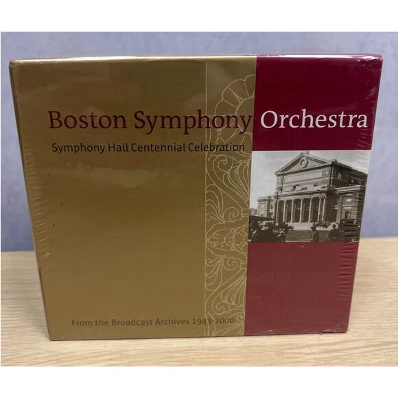 BOSTON SYMPHONY ORCHESTRA CENTENNIAL CELEBRATION CD BOX SET OF 12 NEW